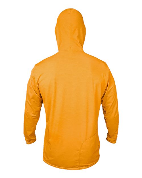 Men's Low Pro Tech Hooded Long Sleeve T-Shirt - Phoenix Heathered
