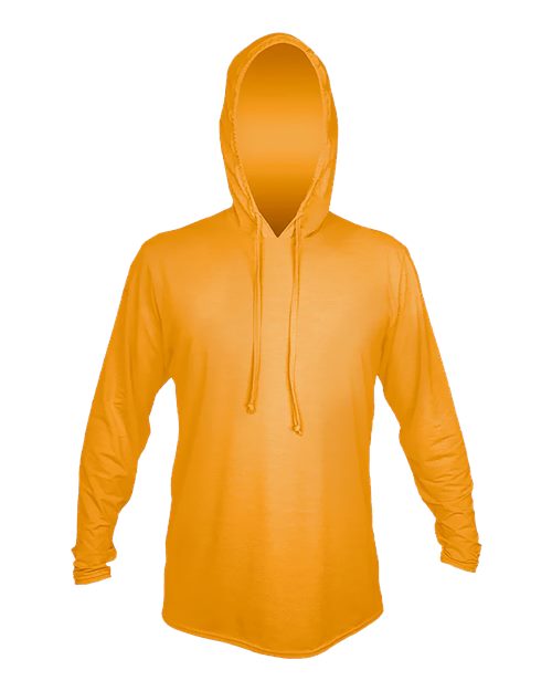 Men's Low Pro Tech Hooded Long Sleeve T-Shirt - Phoenix Heathered