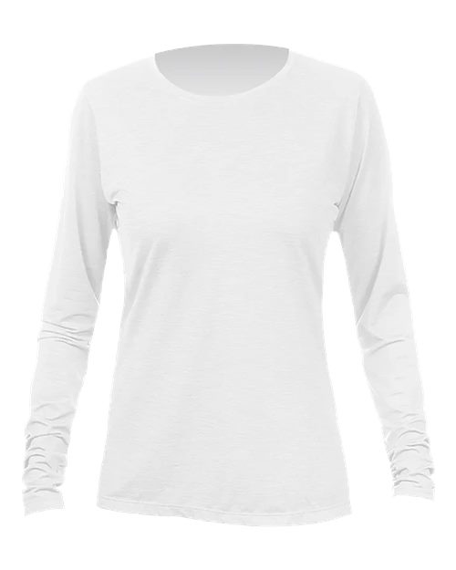 Women's Breeze Tech Long Sleeve T-Shirt - White Heathered