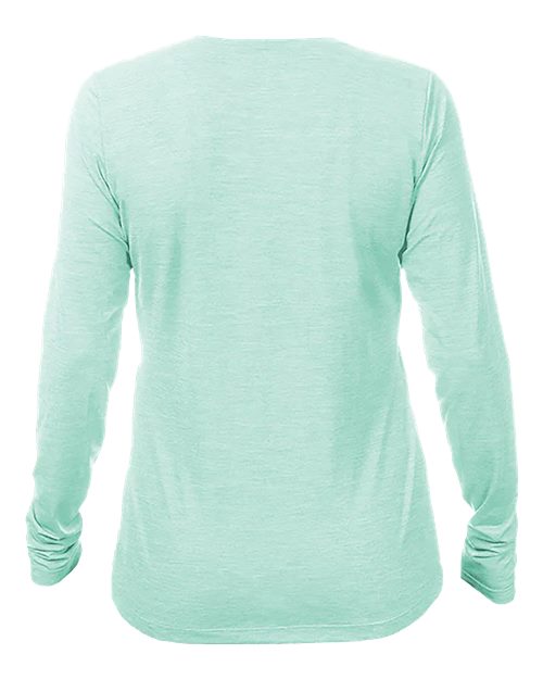 Women's Breeze Tech Long Sleeve T-Shirt - Seafoam Heathered
