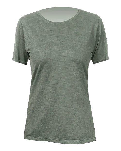 Women's Breeze Tech T-Shirt - Dark Olive Heathered