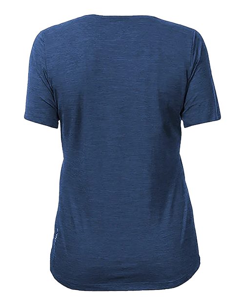 Women's Breeze Tech T-Shirt - Navy Heathered