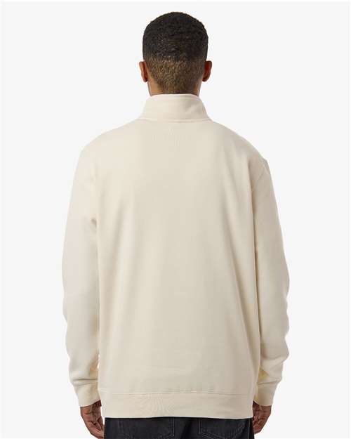 Unisex Midweight Quarter-Zip Pullover - Bone