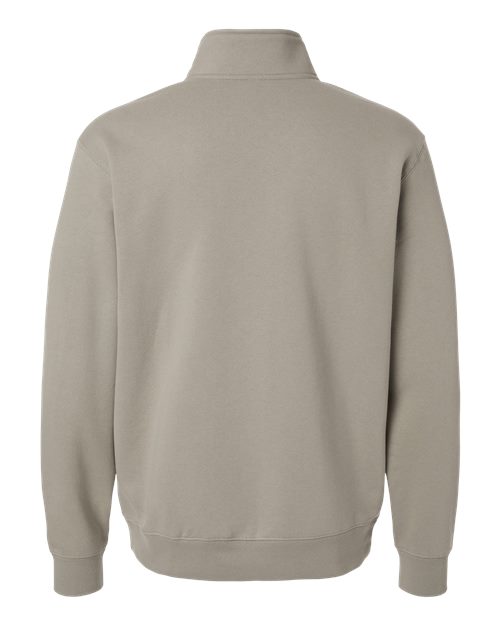 Unisex Midweight Quarter-Zip Pullover - Cement