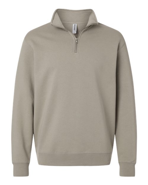 Unisex Midweight Quarter-Zip Pullover - Cement