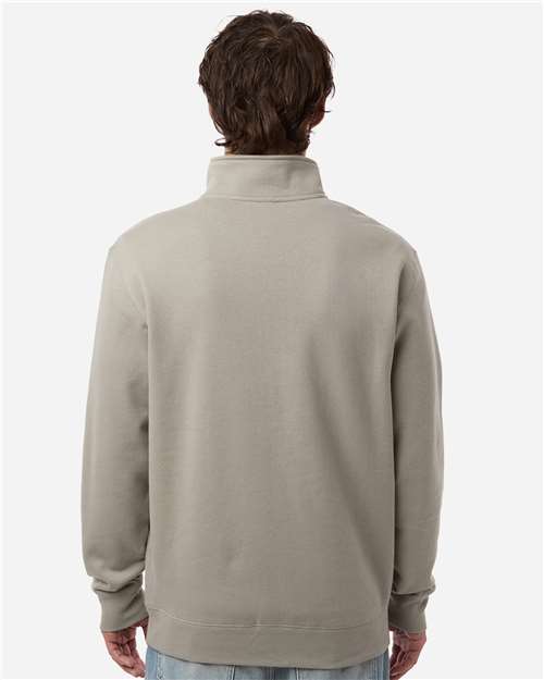 Unisex Midweight Quarter-Zip Pullover - Cement