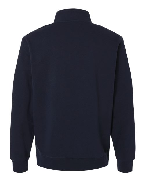 Unisex Midweight Quarter-Zip Pullover - Classic Navy