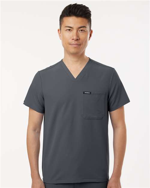 Men's Holmes Everyday 1-Pocket Scrub V-Neck Top - Carbon Grey