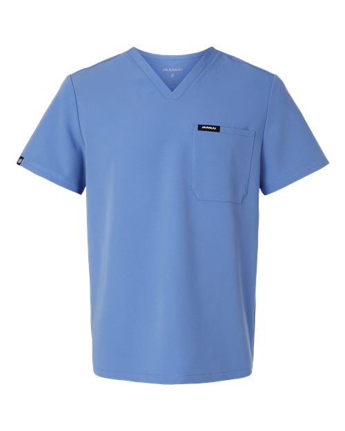 Men's Holmes Everyday 1-Pocket Scrub V-Neck Top - Ceil Blue