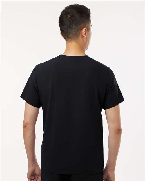 Men's Platt 3-Pocket Scrub V-Neck Top - Black