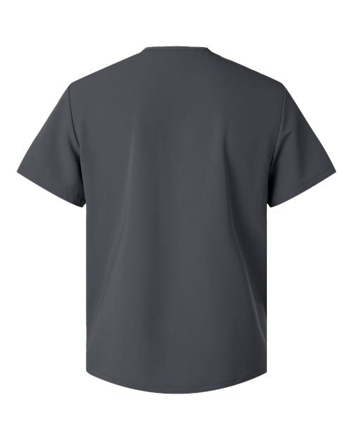 Men's Platt 3-Pocket Scrub V-Neck Top - Carbon Grey