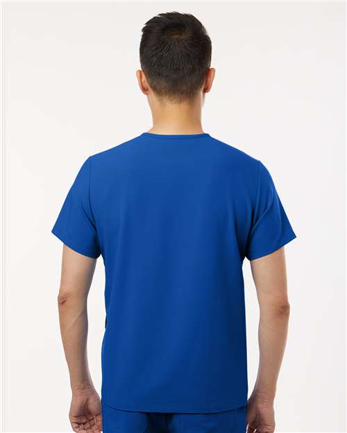 Men's Platt 3-Pocket Scrub V-Neck Top - Royal Blue