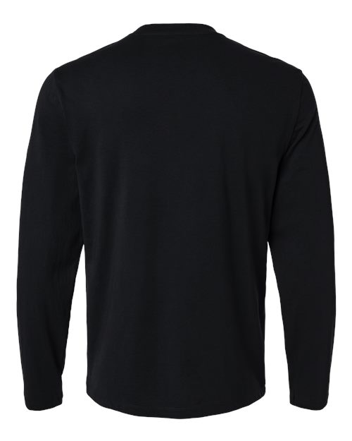 Men's RegenX Cotton Underscrub Long Sleeve T-Shirt - Black