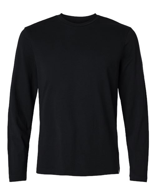 Men's RegenX Cotton Underscrub Long Sleeve T-Shirt - Black