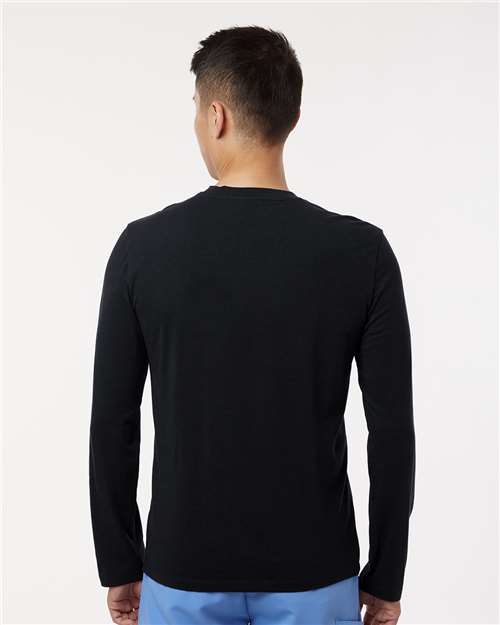 Men's RegenX Cotton Underscrub Long Sleeve T-Shirt - Black