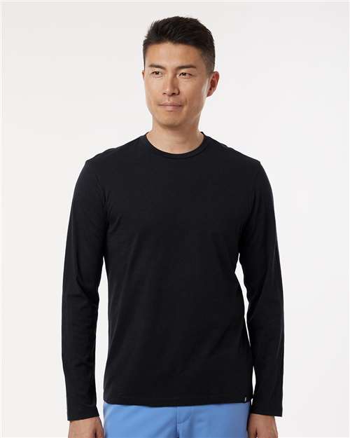 Men's RegenX Cotton Underscrub Long Sleeve T-Shirt - Black