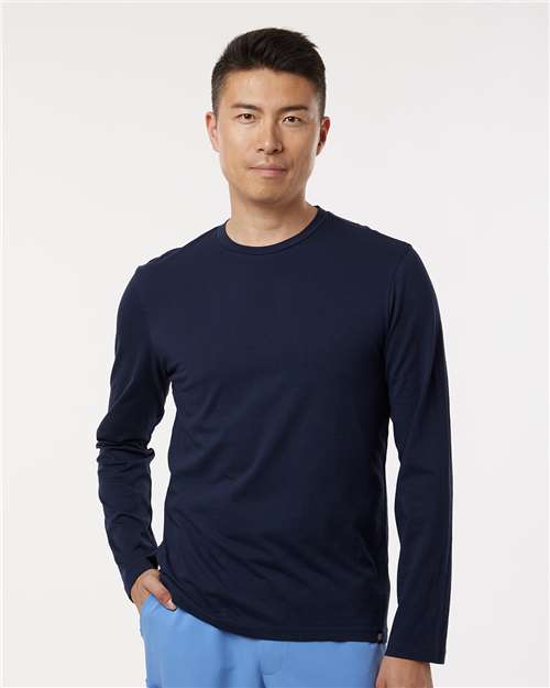 Men's RegenX Cotton Underscrub Long Sleeve T-Shirt - Midnight Navy