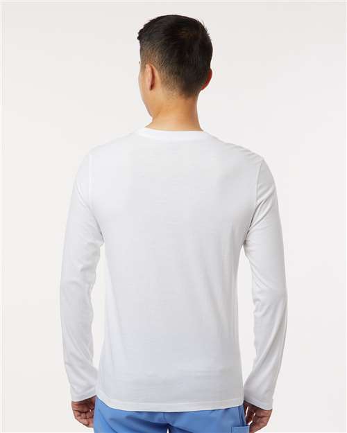 Men's RegenX Cotton Underscrub Long Sleeve T-Shirt - White
