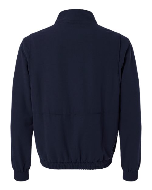 Men's Wolfe Everyday Full-Zip 6-Pocket Scrub Jacket - Midnight Navy