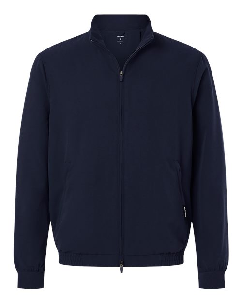 Men's Wolfe Everyday Full-Zip 6-Pocket Scrub Jacket - Midnight Navy
