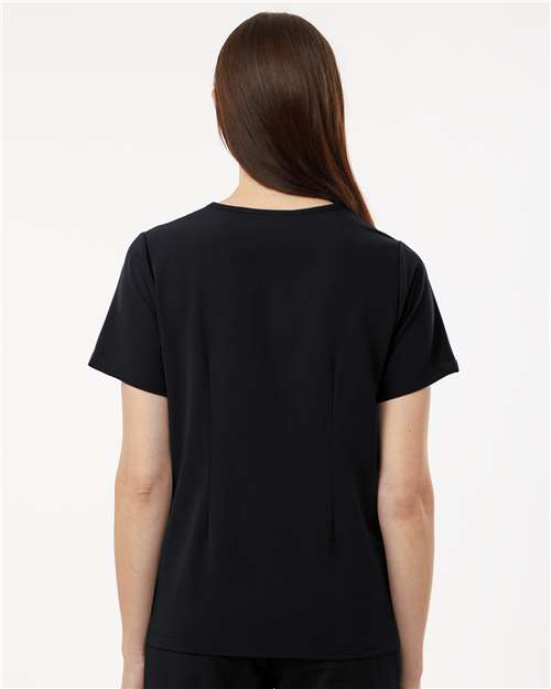 Women's Rhena Essential 1-Pocket Scrub V-Neck Top - Black