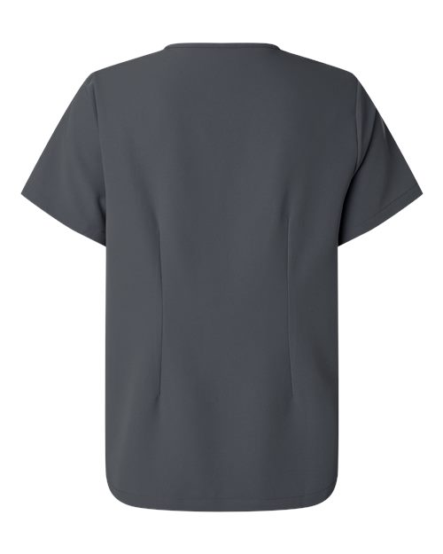 Women's Rhena Essential 1-Pocket Scrub V-Neck Top - Carbon Grey