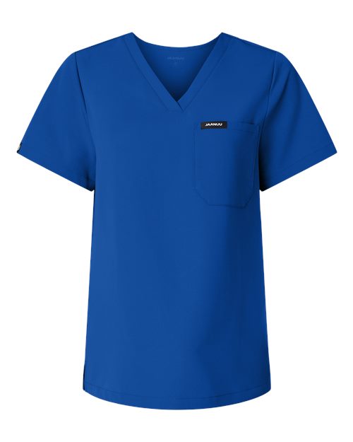 Women's Rhena Essential 1-Pocket Scrub V-Neck Top - Royal Blue