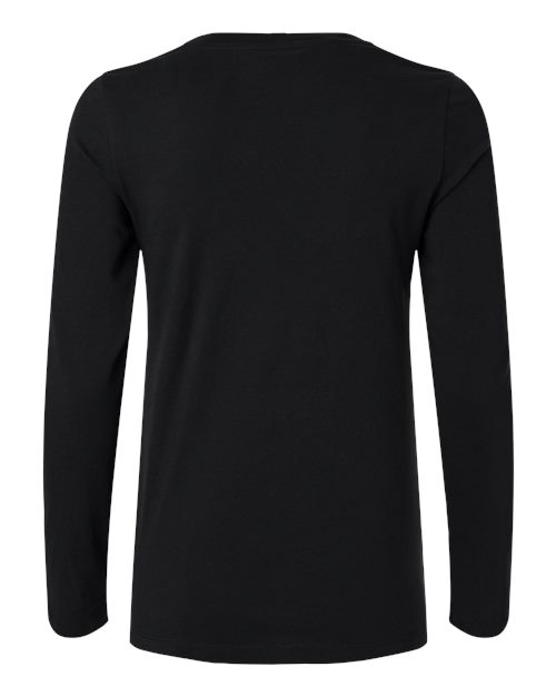 Women's RegenX Cotton Underscrub Long Sleeve T-Shirt - Black