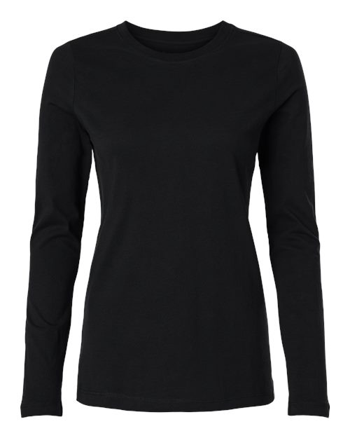 Women's RegenX Cotton Underscrub Long Sleeve T-Shirt - Black