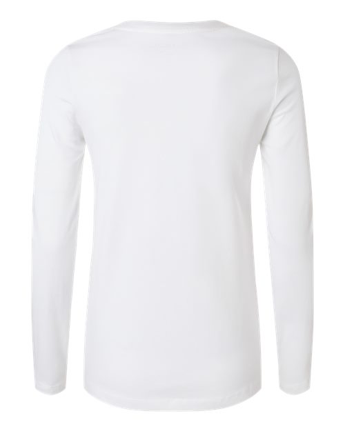 Women's RegenX Cotton Underscrub Long Sleeve T-Shirt - White