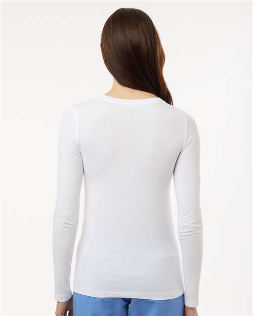 Women's RegenX Cotton Underscrub Long Sleeve T-Shirt - White