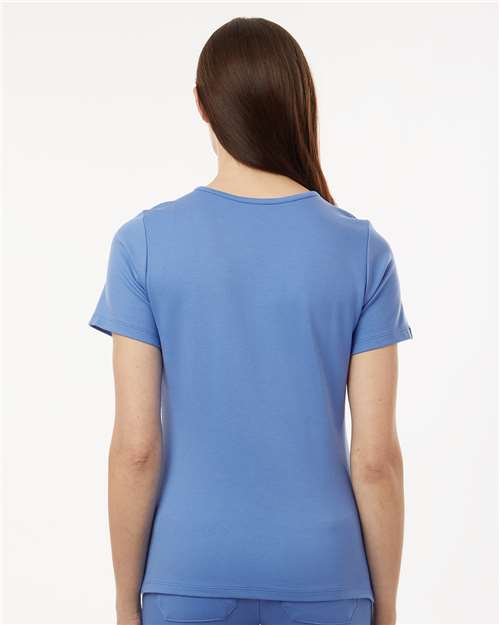 Women's Cesi UltraSOFT­™ Scrub V-Neck Top - Ceil Blue