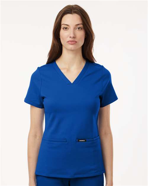 Women's Cesi UltraSOFT­™ Scrub V-Neck Top - Royal Blue