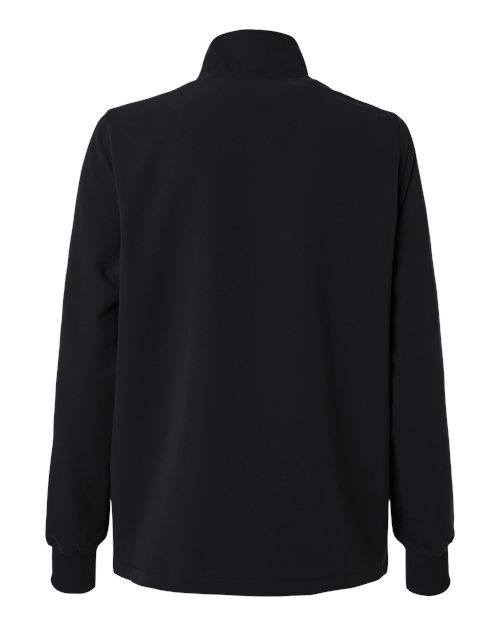 Women's Ceri Essential Full-Zip 6-Pocket Scrub Jacket - Black