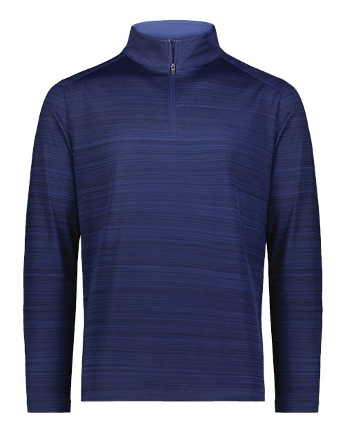 Unisex Pursuit Quarter-Zip Pullover - Navy