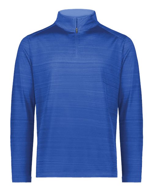 Unisex Pursuit Quarter-Zip Pullover - Royal