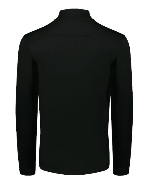 Unisex Eco Revive™ Ventura Soft Knit Quarter-Zip Pullover - Black