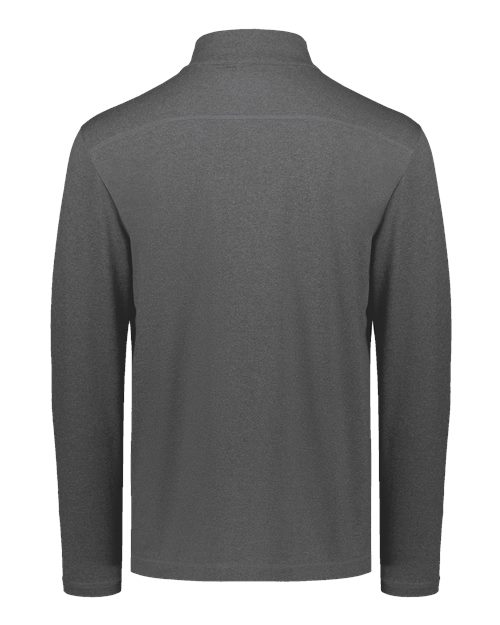 Unisex Eco Revive™ Ventura Soft Knit Quarter-Zip Pullover - Carbon Heather