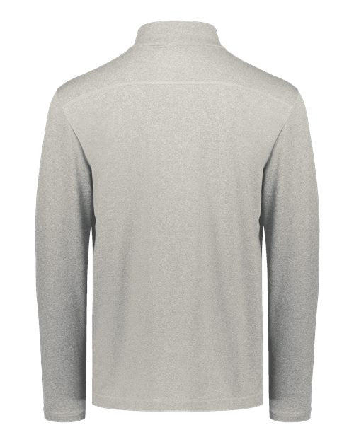 Unisex Eco Revive™ Ventura Soft Knit Quarter-Zip Pullover - Grey Heather