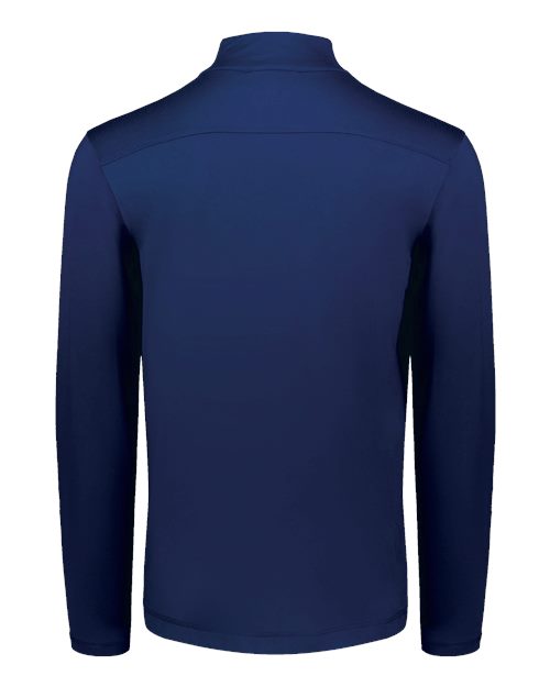 Unisex Eco Revive™ Ventura Soft Knit Quarter-Zip Pullover - Navy