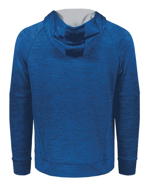 Men's All-Pro Performance Fleece Hooded Sweatshirt - Royal Heather/ Silver