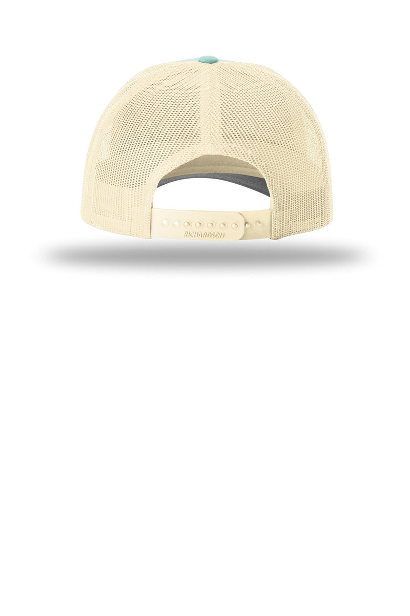 Richardson Low Pro Trucker - Aruba Blue/ Birch