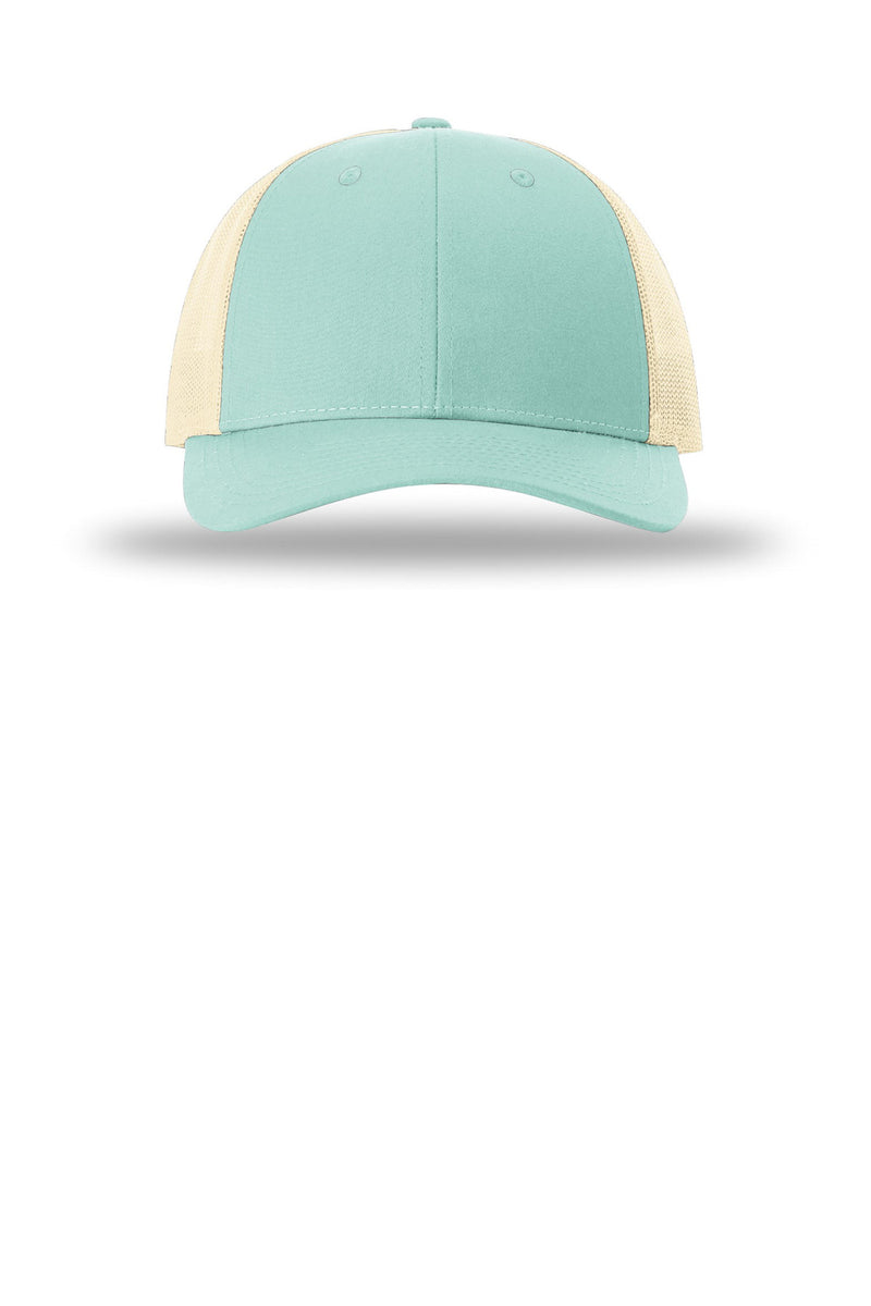 Richardson Low Pro Trucker - Aruba Blue/ Birch