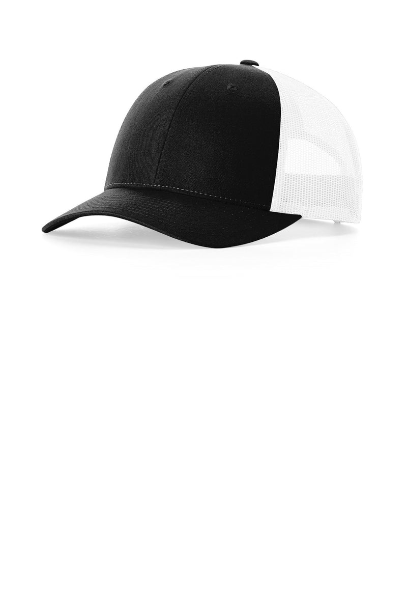 Richardson Low Pro Trucker - Black/ White