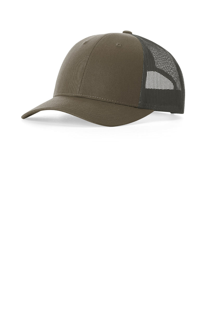 Richardson Low Pro Trucker - Chocolate Chip/ Grey Brown