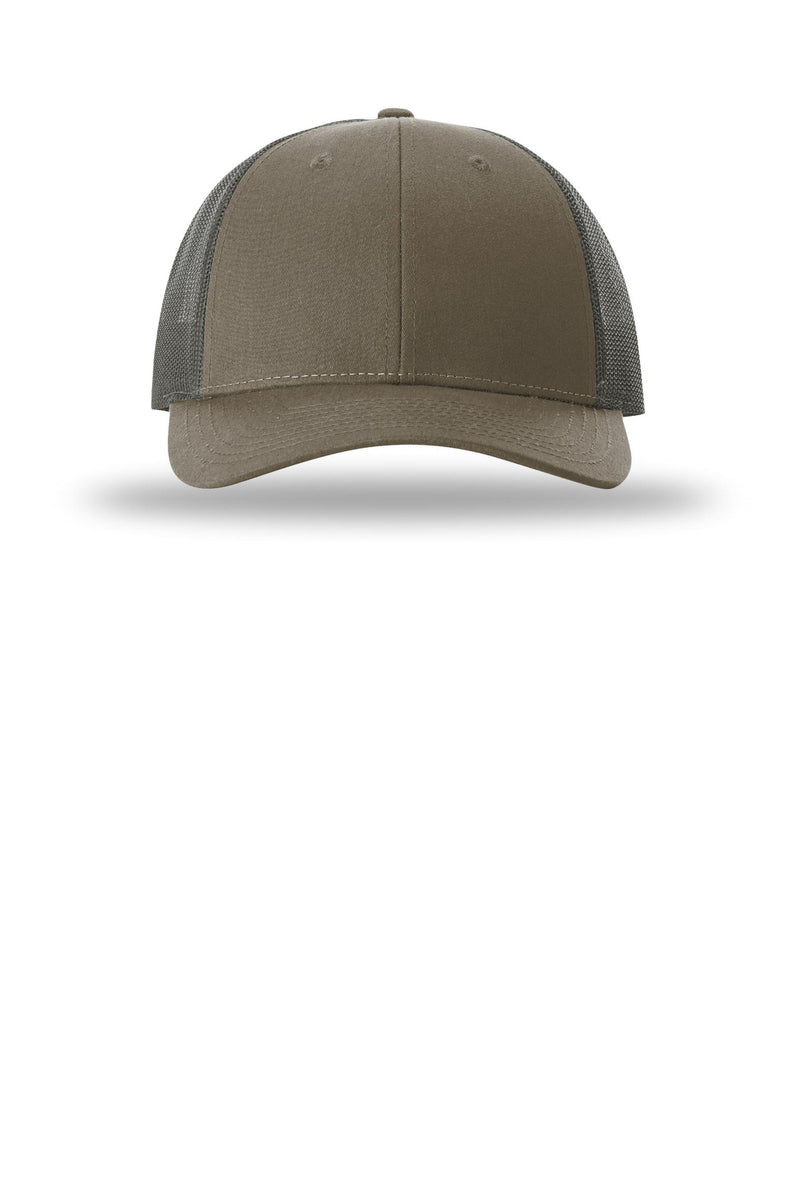 Richardson Low Pro Trucker - Chocolate Chip/ Grey Brown