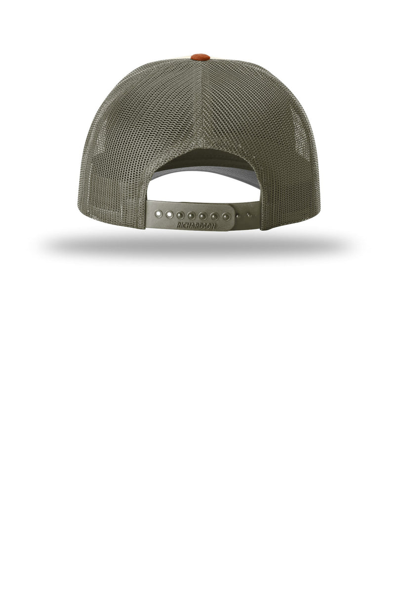 Richardson Low Pro Trucker - Cream/ Loden/ Dark Orange