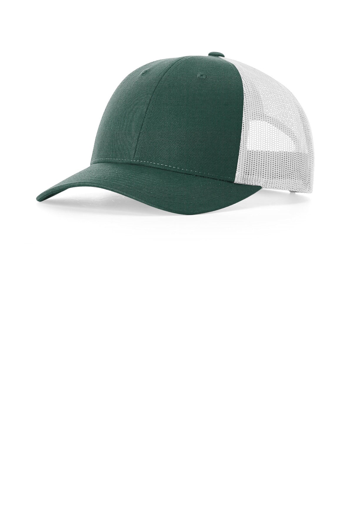 Richardson Low Pro Trucker - Dark Green Heather/ Light Grey