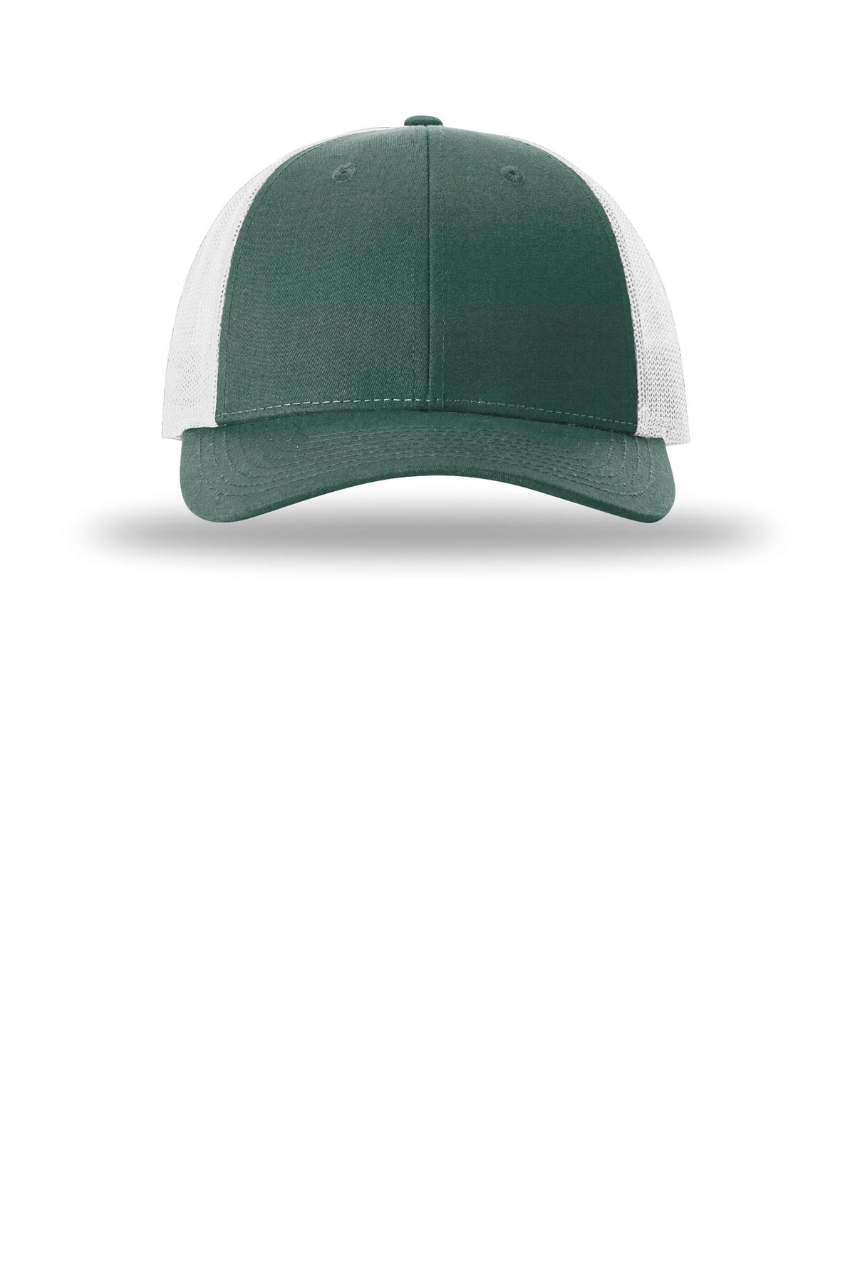 Richardson Low Pro Trucker - Dark Green Heather/ Light Grey