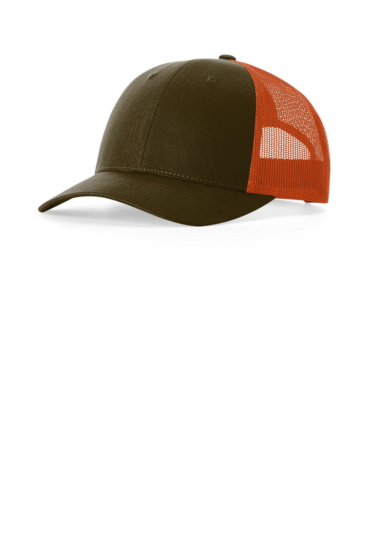 Richardson Low Pro Trucker - Dark Loden/ Jaffa Orange